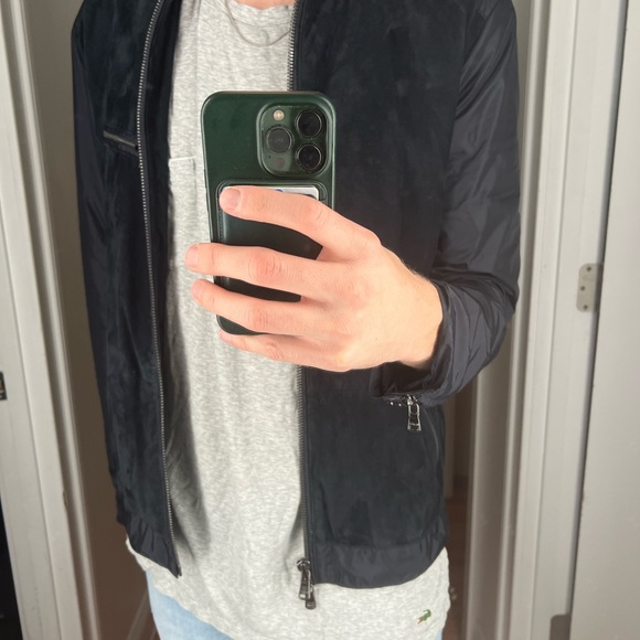 Micheal Kors Indian Goat Suede Jacket - Picture 8 of 11